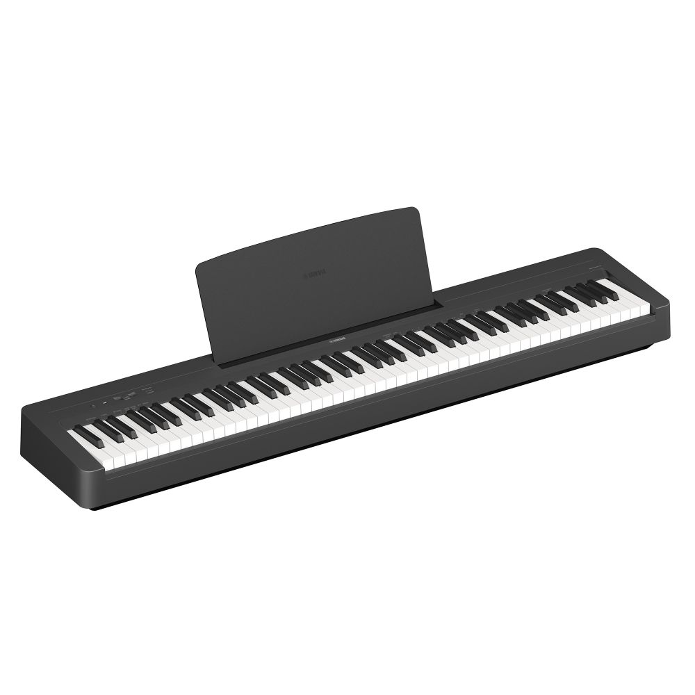 Yamaha P-145B 88-Key Weighted Action Portable Digital Piano with Power Supply, great for beginners (Adaptor Included)